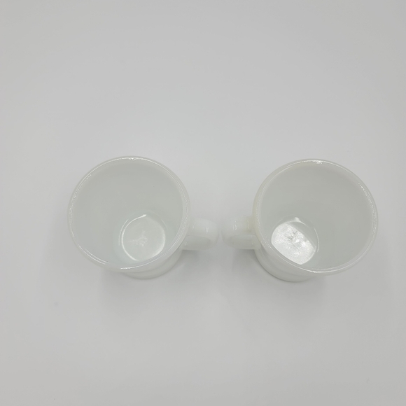 Anchor White Set of 2 Milk Mugs One Size - Picture 2 of 6